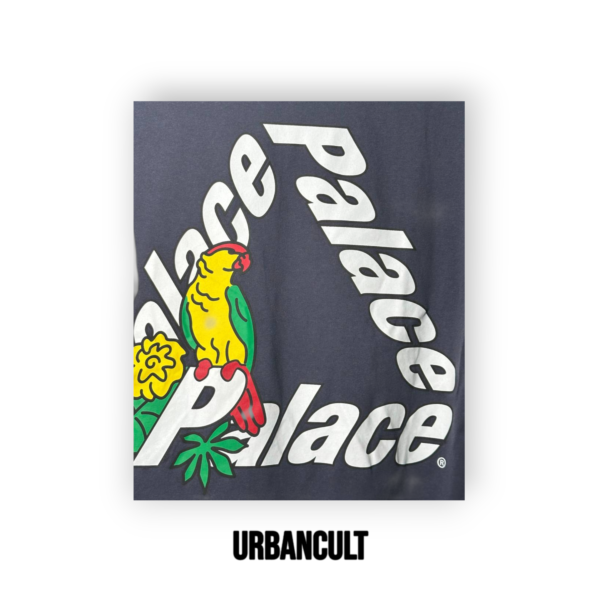 Palace Parrot tri-ferg T-shirt - Blu Navy - Urban Cult