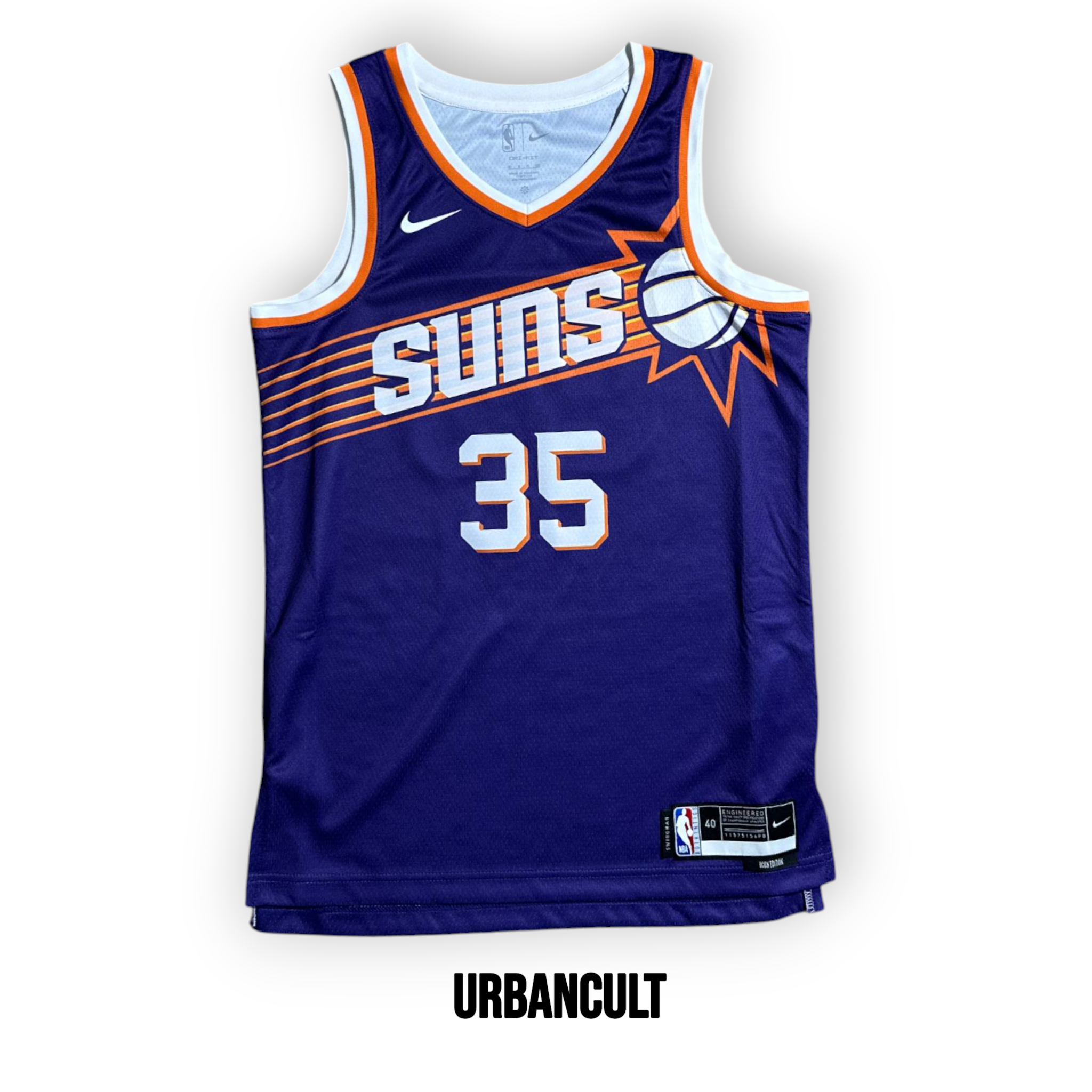 Jersey Basket Ufficiale Phoenix Suns - Kevin Durant #35 - Urban Cult