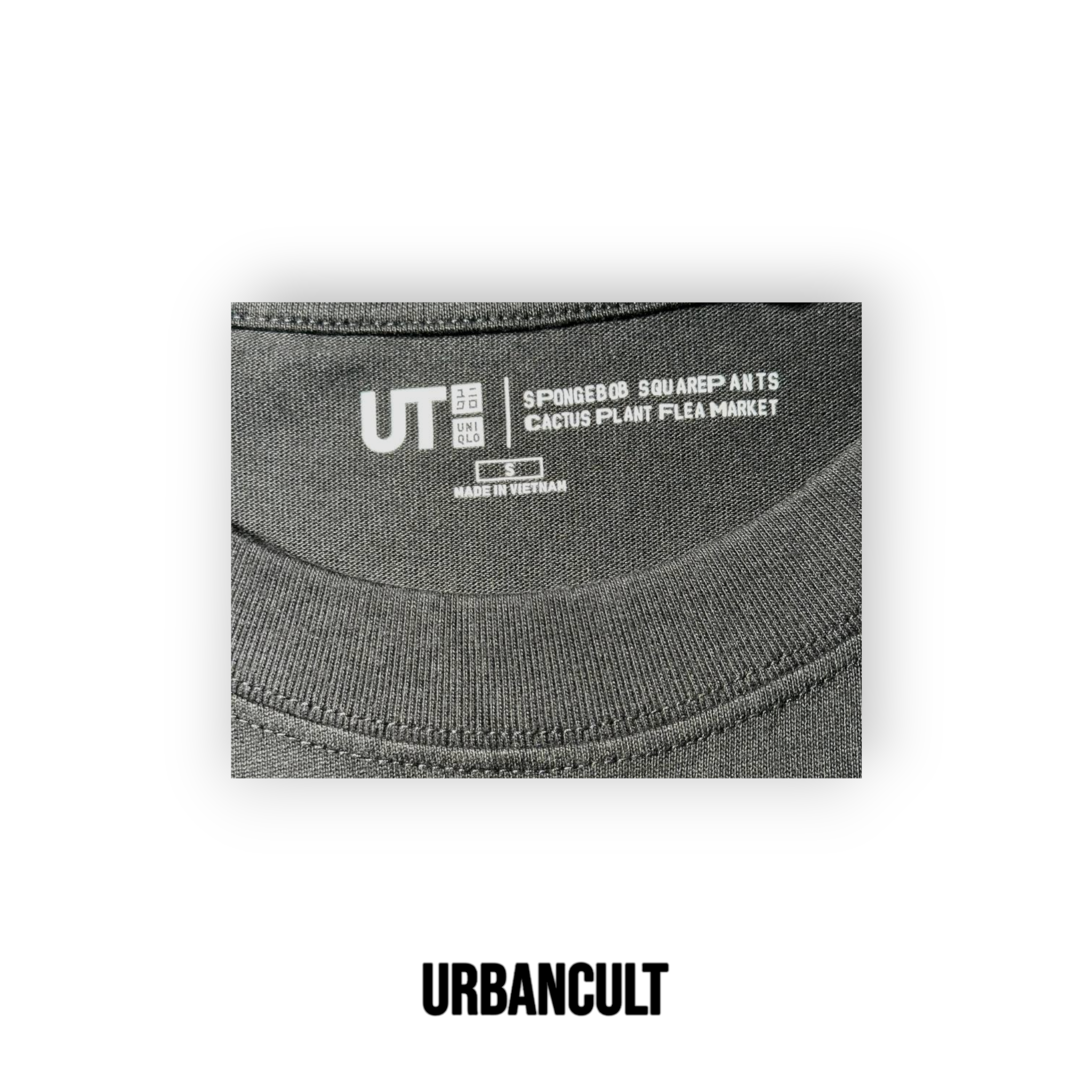 T-Shirt Uniqlo x CPFM SpongeBob "I Don't Need It" - Nera - Urban Cult