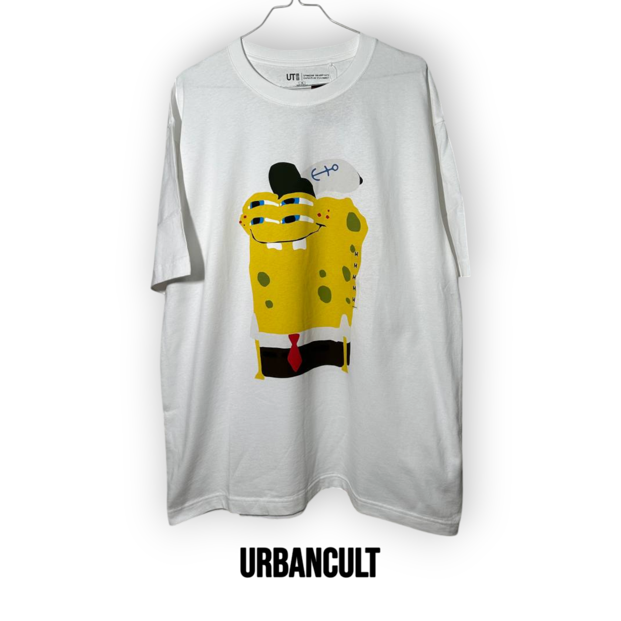 T-Shirt Uniqlo x CPFM SpongeBob & Patrick - Bianca - Urban Cult