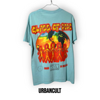 Travis Scott Cactus Jack C/O Uninterrupted Class 2020 T-shirt - Azzurra - Urban Cult