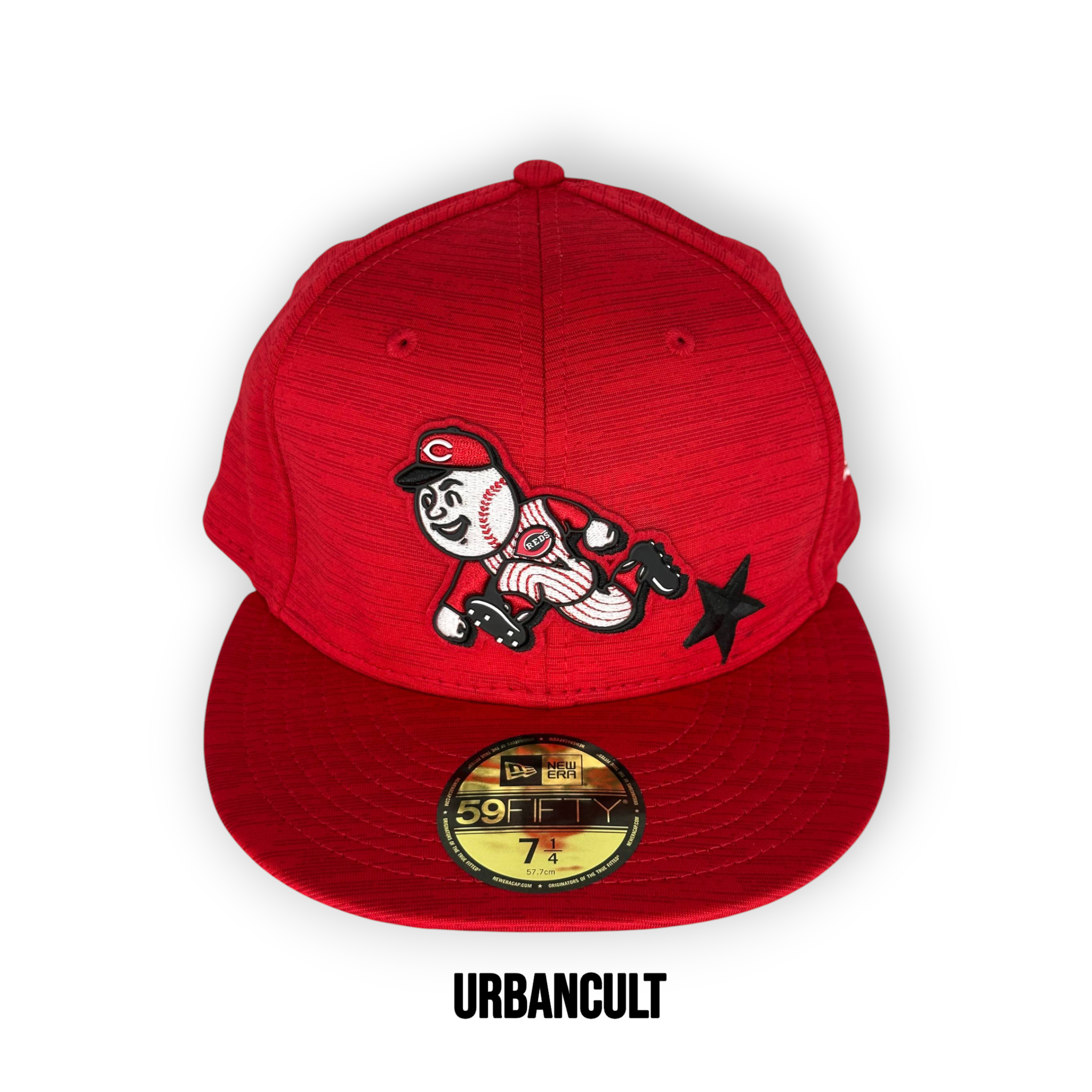New Era Cincinnati Reds Custom - Rosso 7 1/4 - Urban Cult