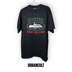 T-shirt Corteiz OG Alcatraz Italia Rules the world - Nera - Urban Cult