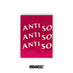 Anti Social Social Club Towel - Pink - Urban Cult