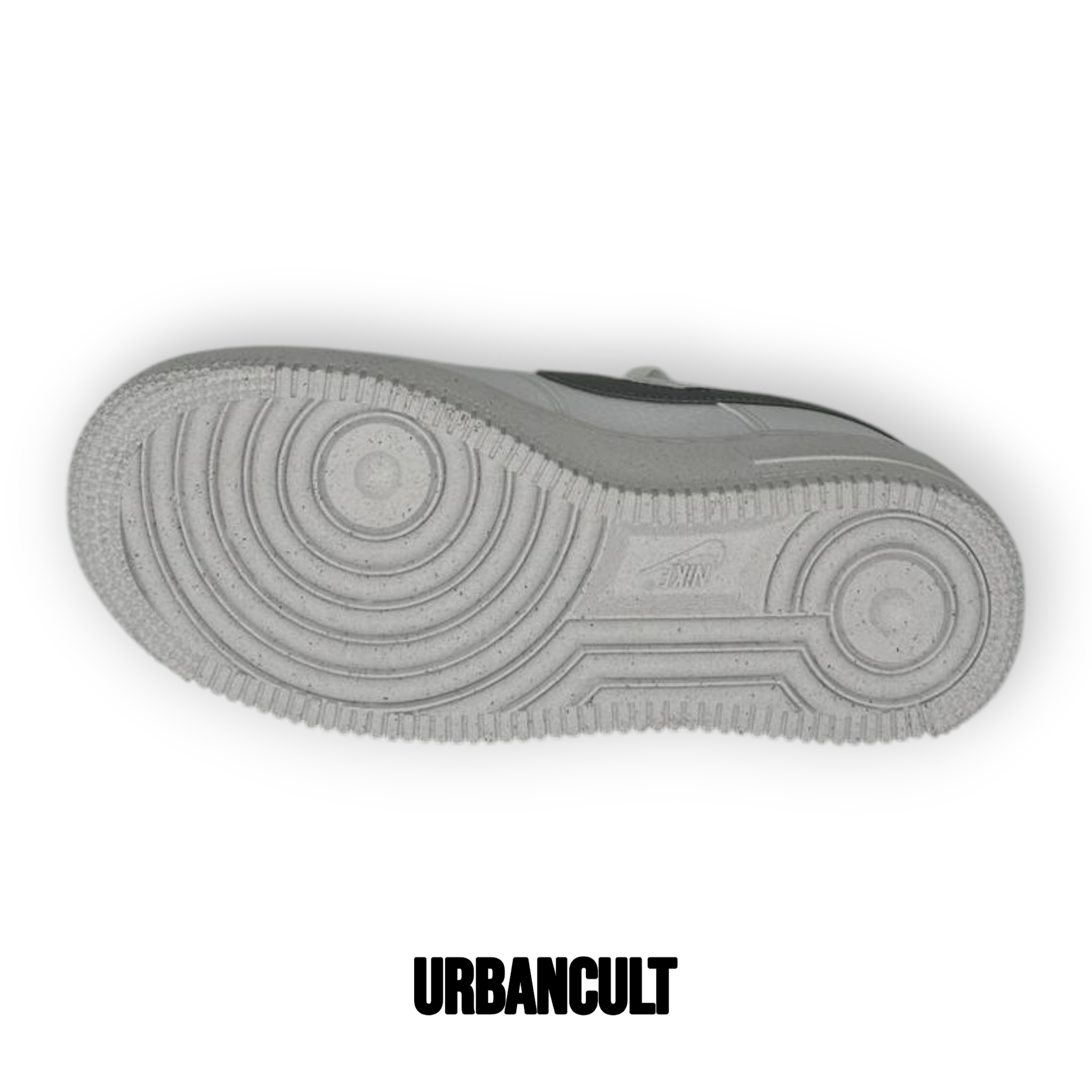 Nike Air Force 1 Low '07 Spray Paint Swoosh - Bianco/Nero - Urban Cult