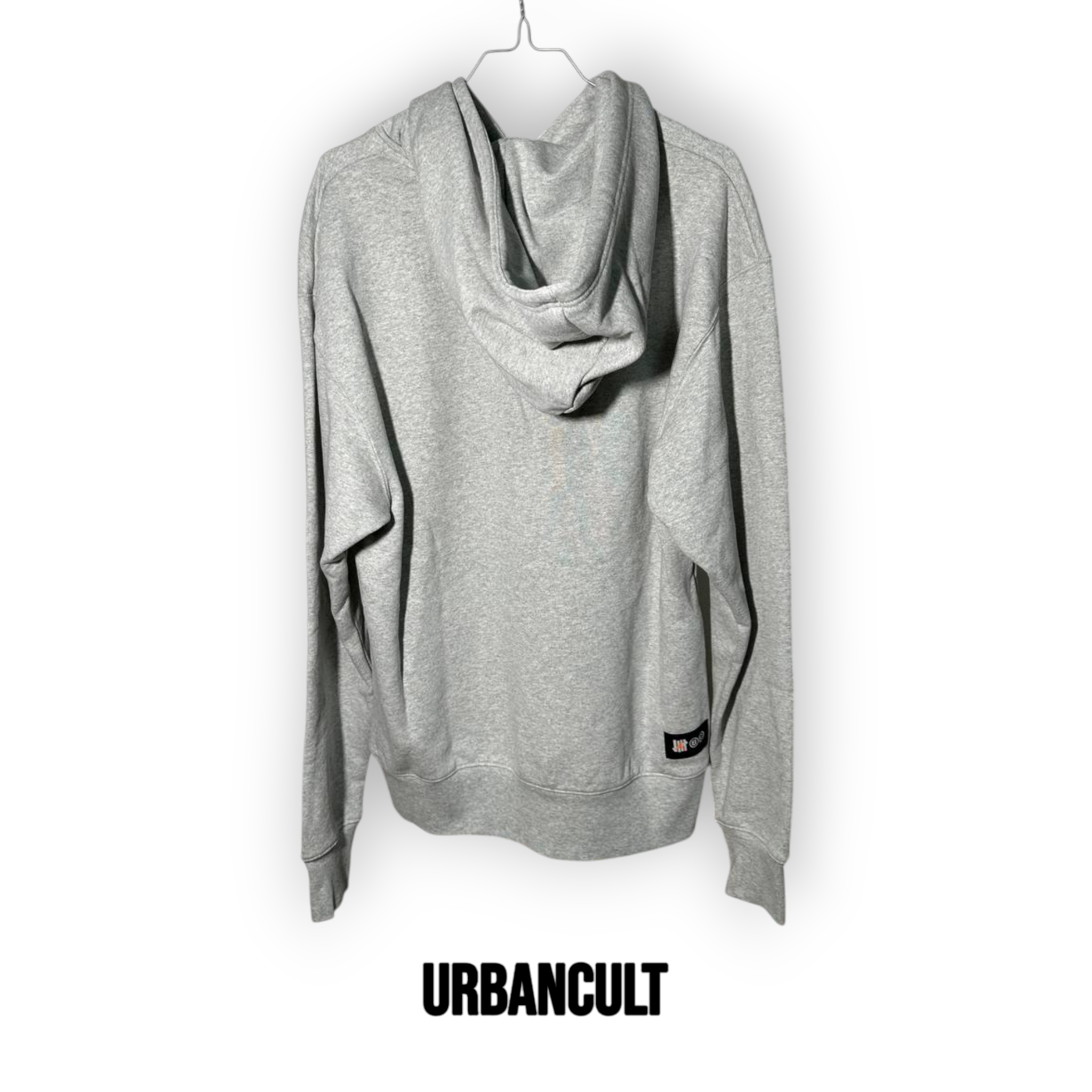 Felpa Jordan x Undefeated con Cappuccio - Grigia - Urban Cult