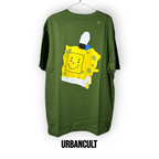 T-Shirt Uniqlo x CPFM SpongeBob "Dollar" - Verde Oliva - Urban Cult