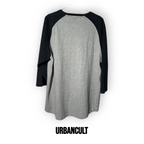 Stüssy x Champion Maniche a 3/4 - Grigia/Blu - Urban Cult