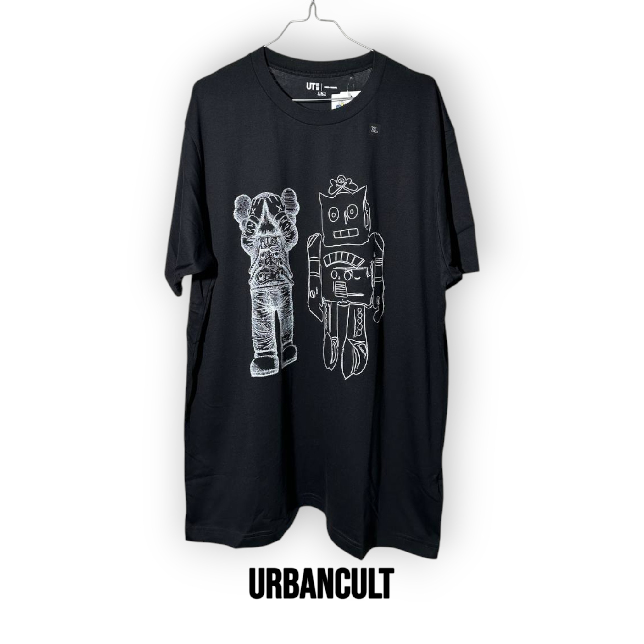 T-Shirt KAWS x UNIQLO x Warhol UT Graphic - Nera - Urban Cult