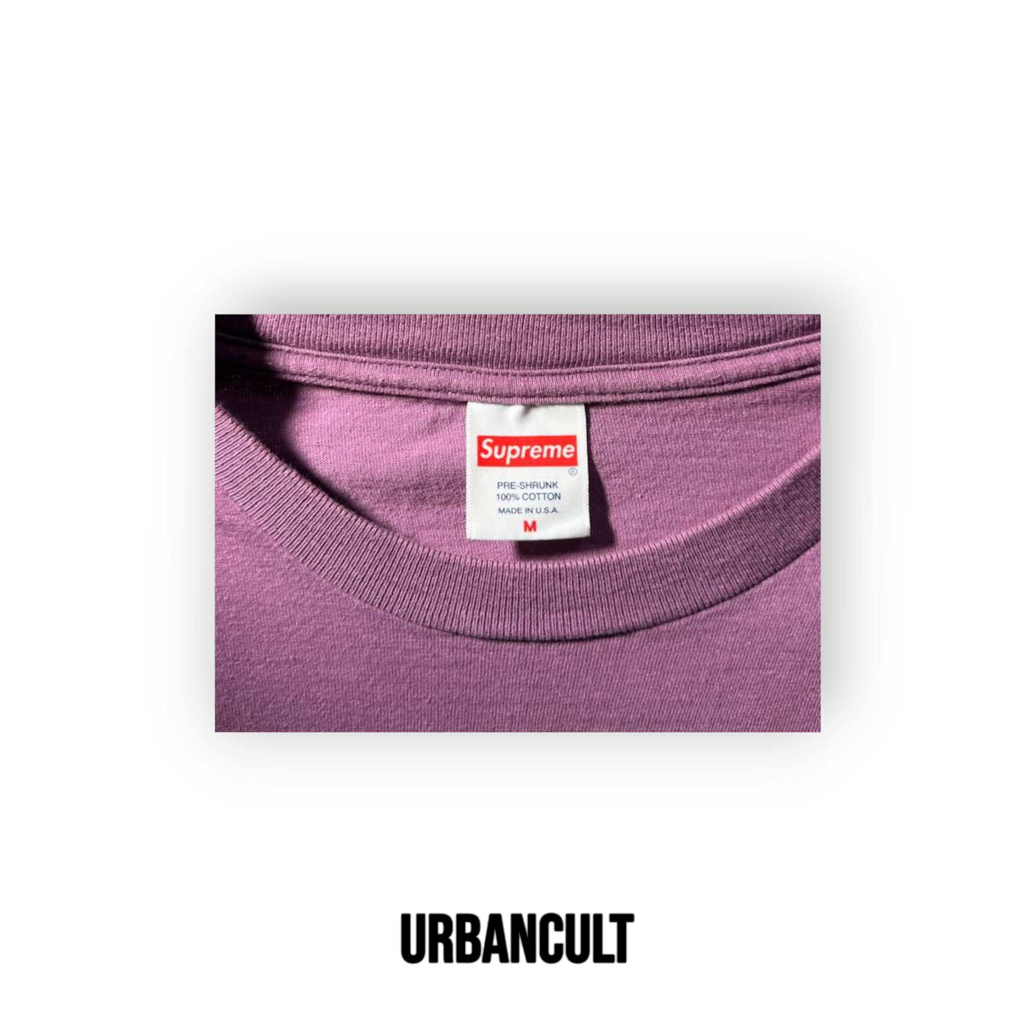 Supreme Rick Rubin photo T-shirt - Prugna Viola - Urban Cult