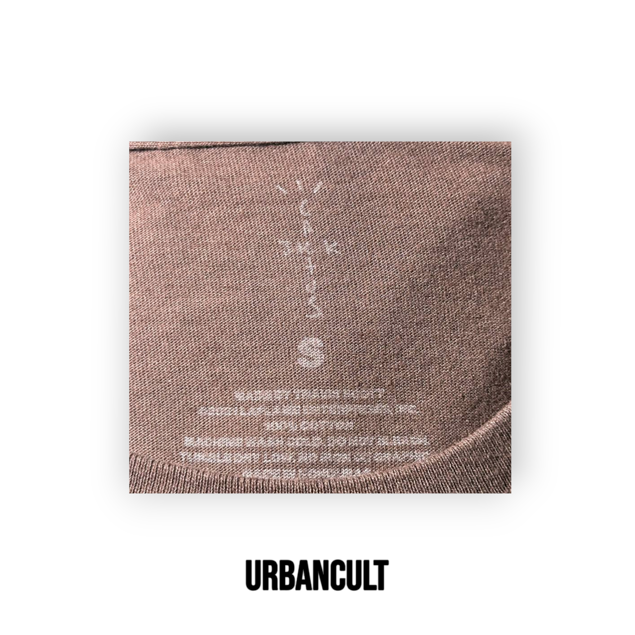 Travis Scott Cactus Jack For Fragment T-shirt - Marrone - Urban Cult