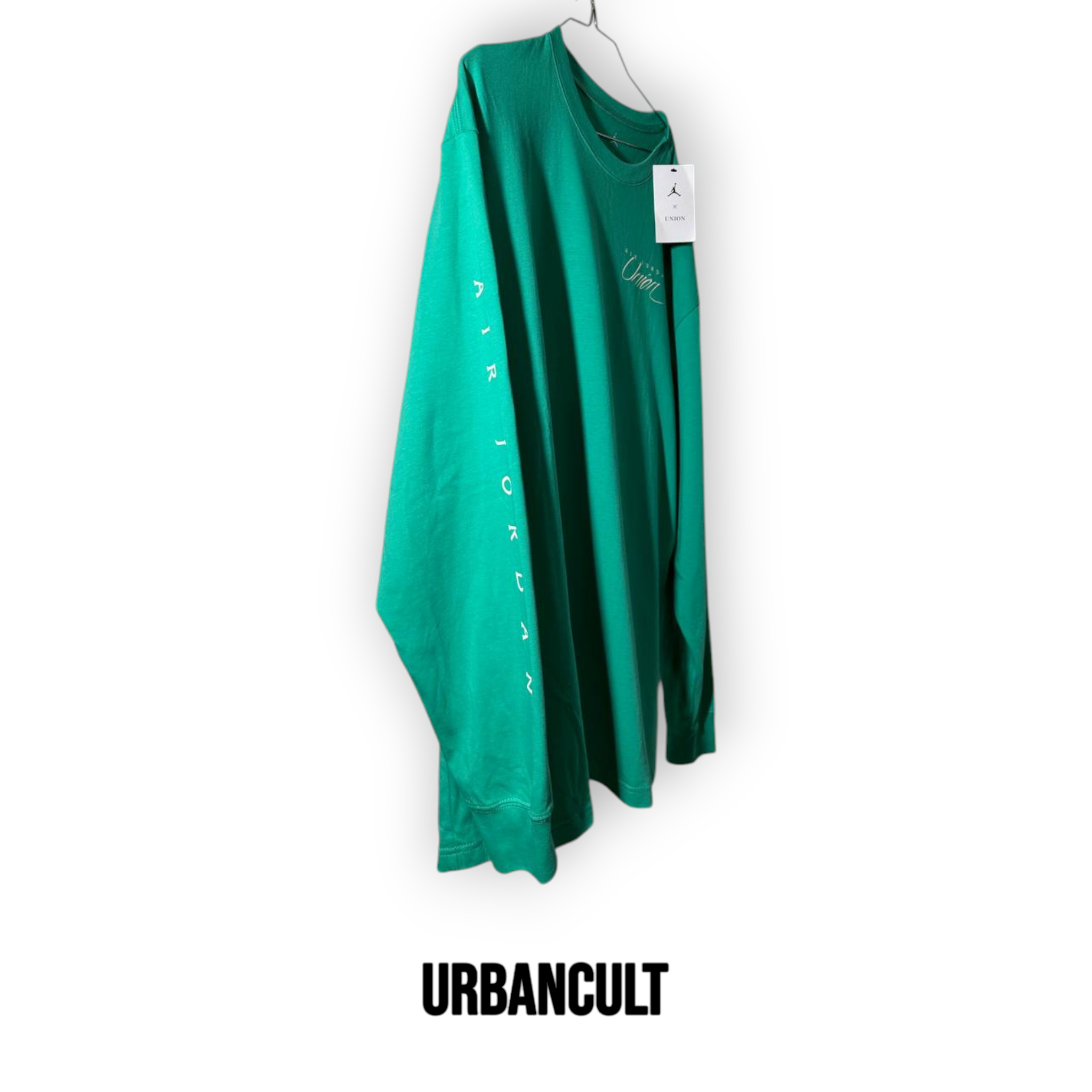 T-Shirt Jordan x Union LA MJ L/S Kinetic - Verde Cinetico - Urban Cult