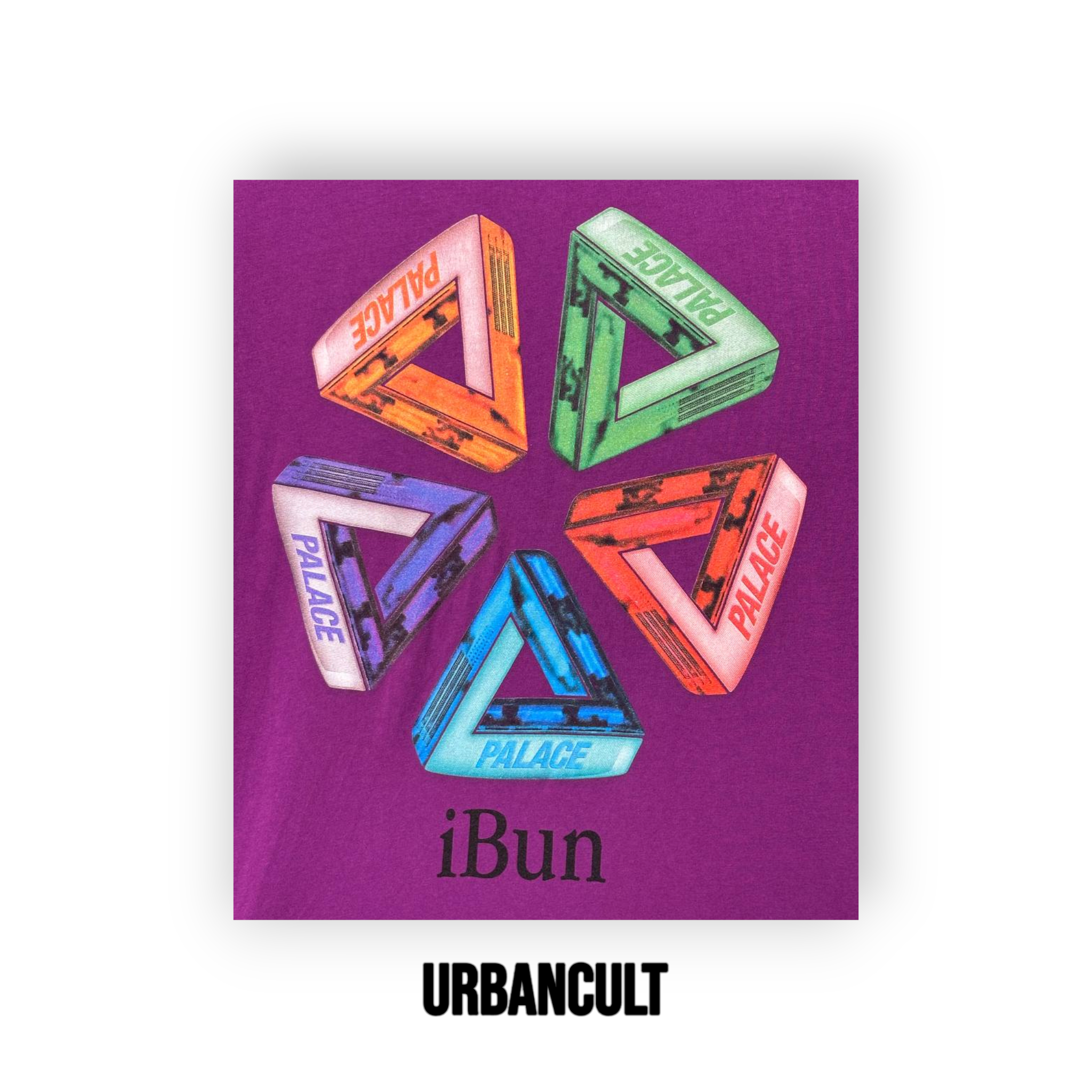 Palace Ich Bun T-shirt - viola Prugna - Urban Cult