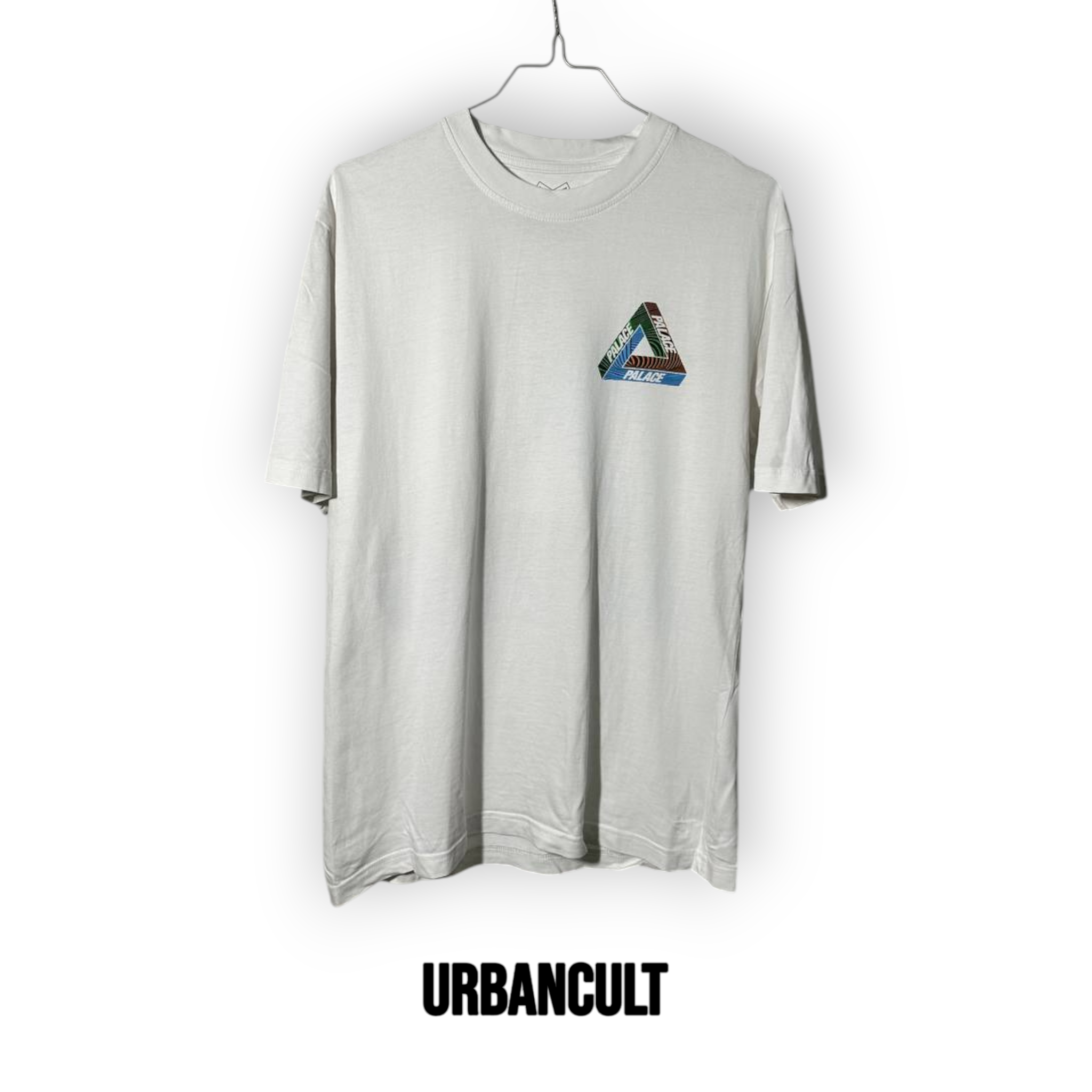 Palace Tri-Ferg Tri-Tex T-shirt - Bianco - Urban Cult