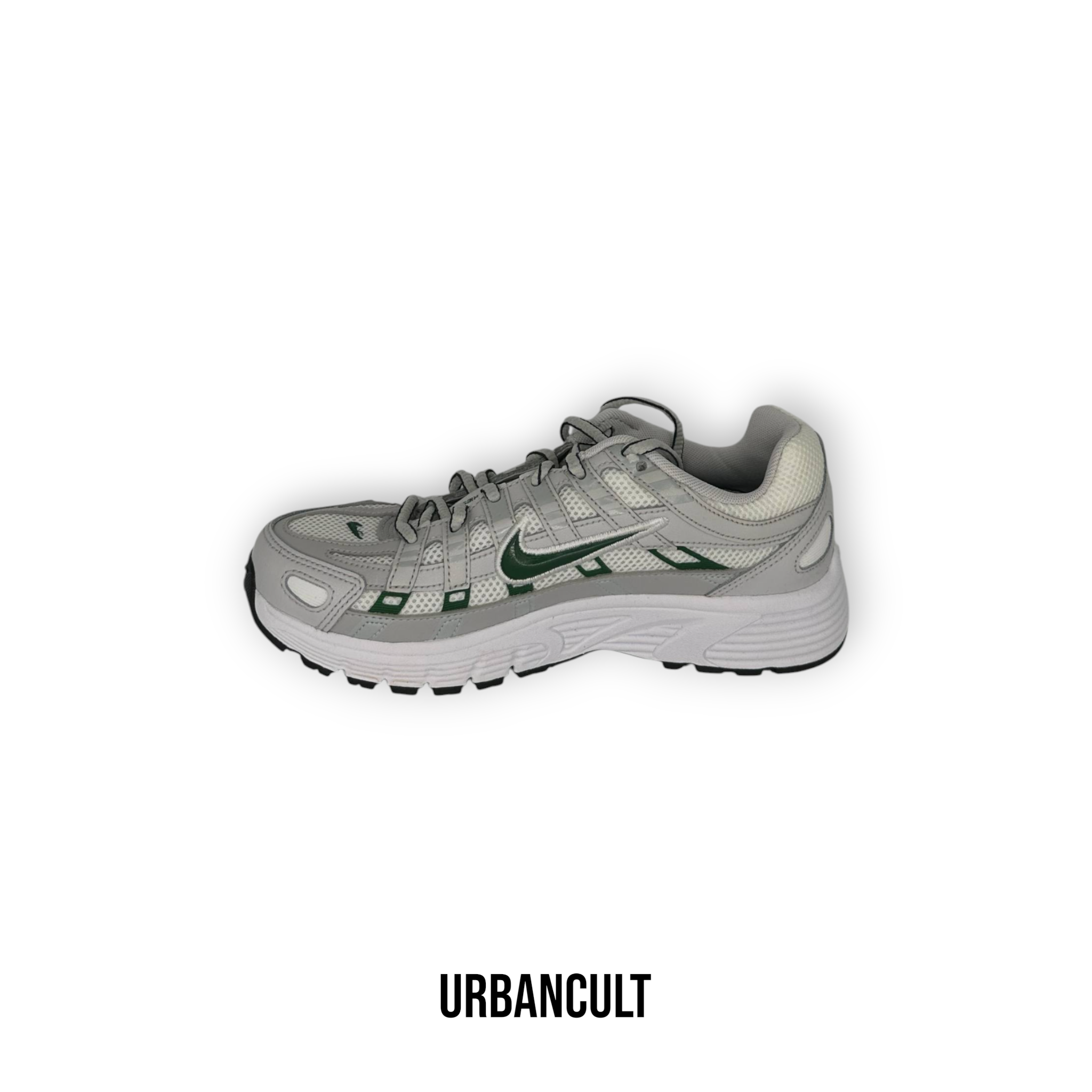 Nike P-6000 'Grey White Green' - Urban Cult