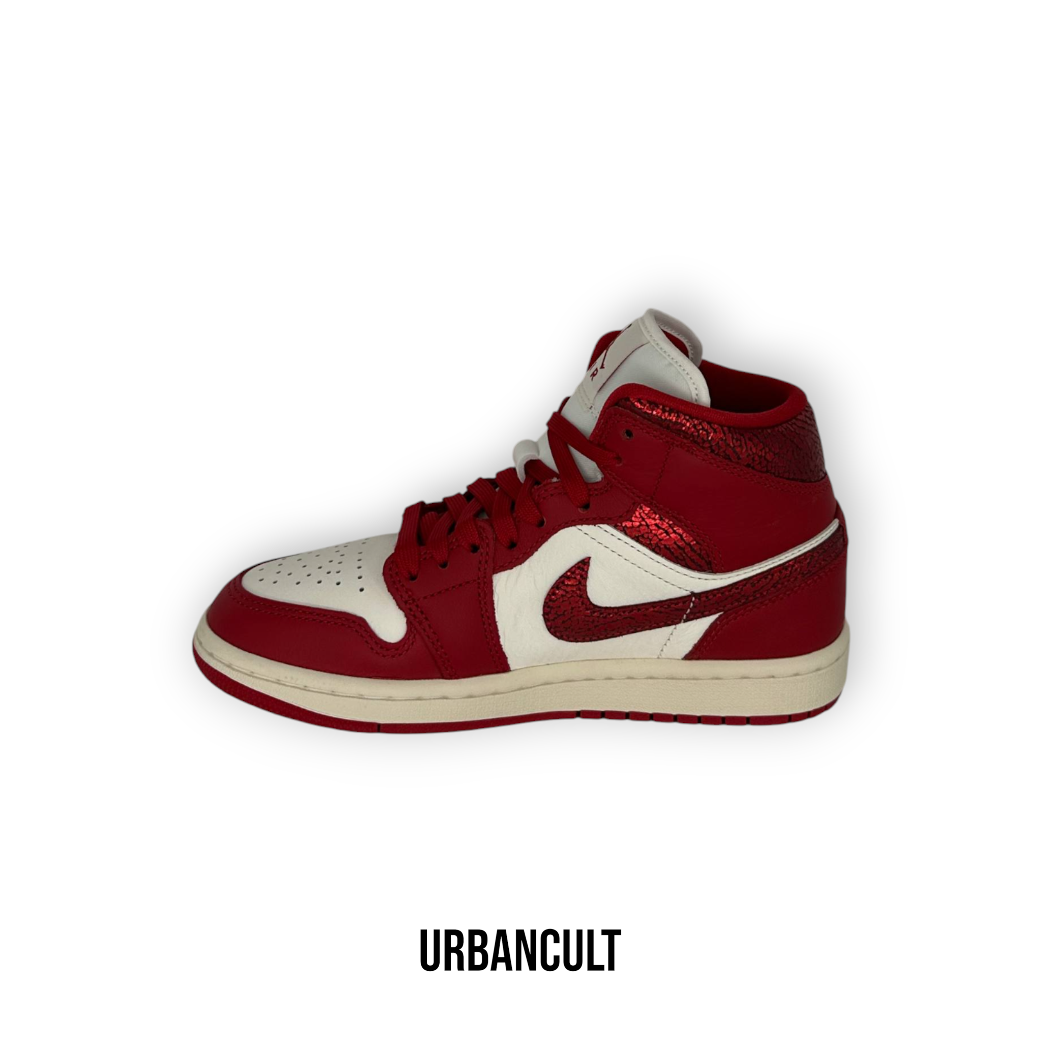 Air Jordan 1 Mid 'Rubin Red' - Urban Cult
