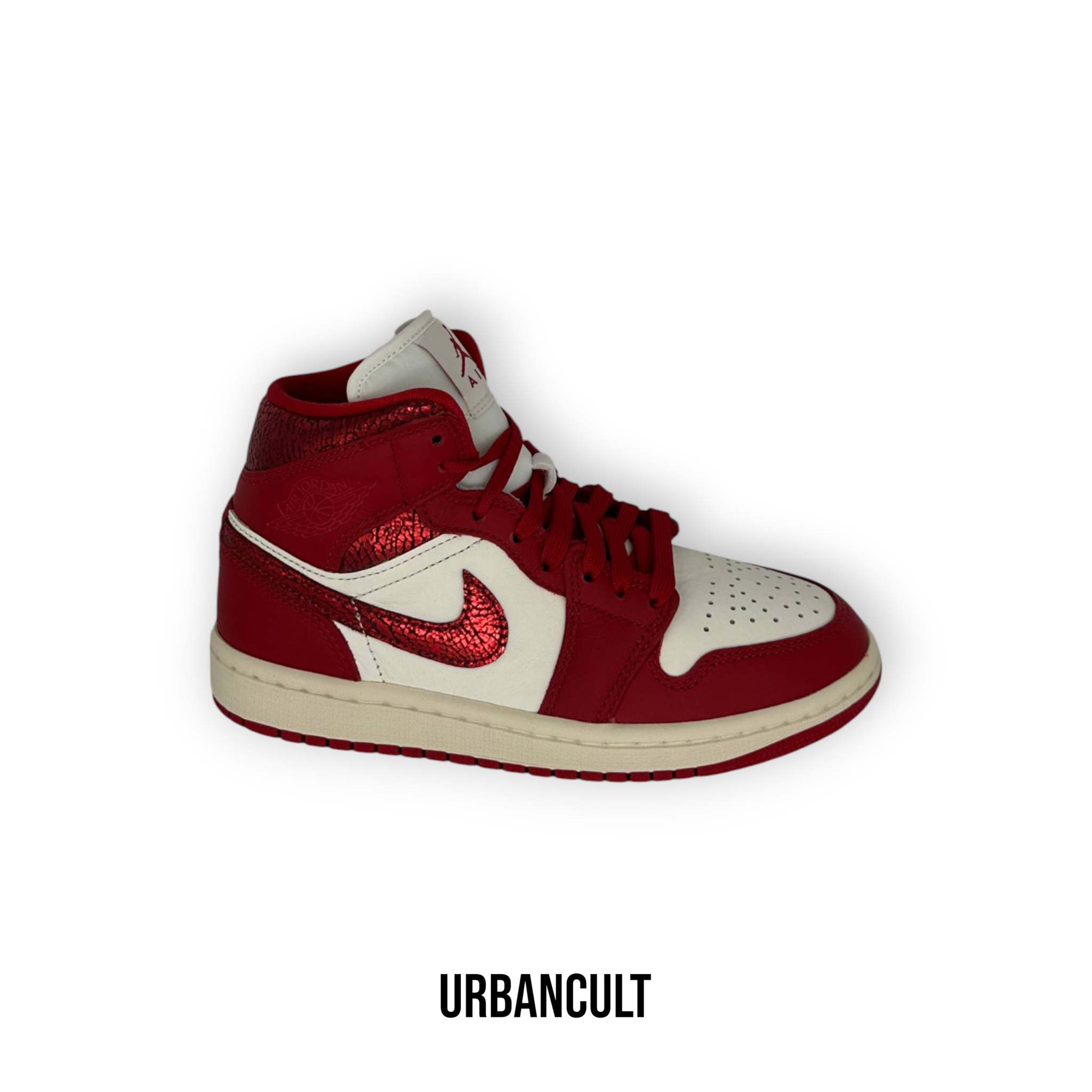 Air Jordan 1 Mid 'Rubin Red' - Urban Cult