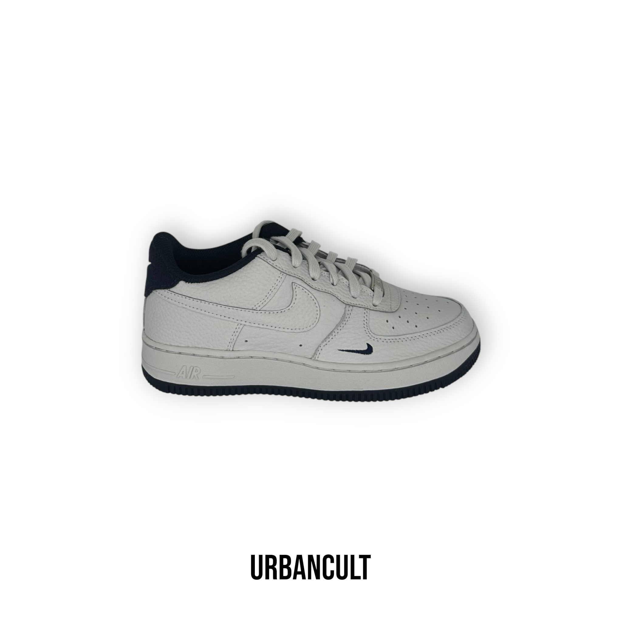 Nike Air Force 1 Low LV8 White Obsidian Mini Swoosh - Urban Cult