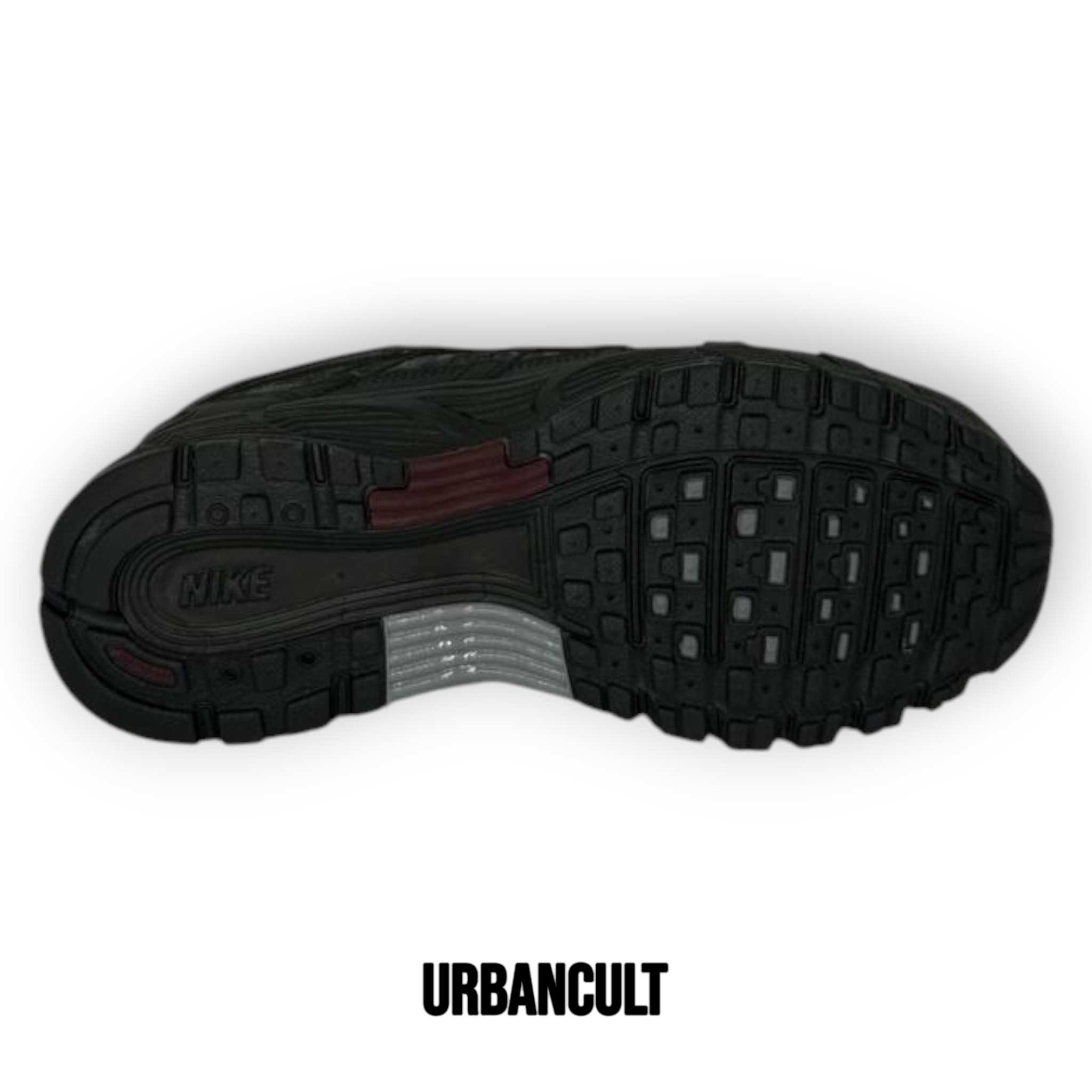Nike P-6000 - Black / Burgundy Crush - Urban Cult