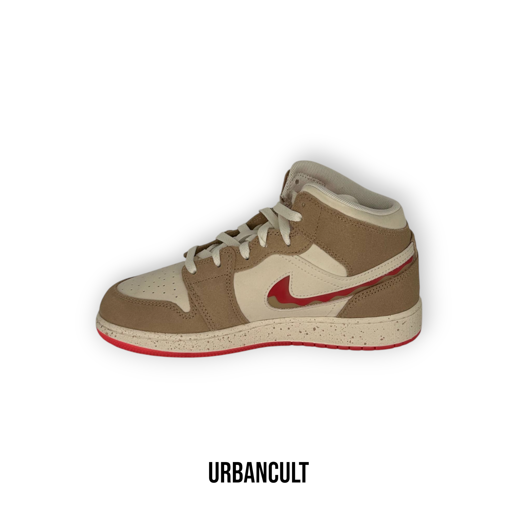 Jordan 1 Mid SE 'Peanut Butter & Jelly' - avorio marrone - Urban Cult