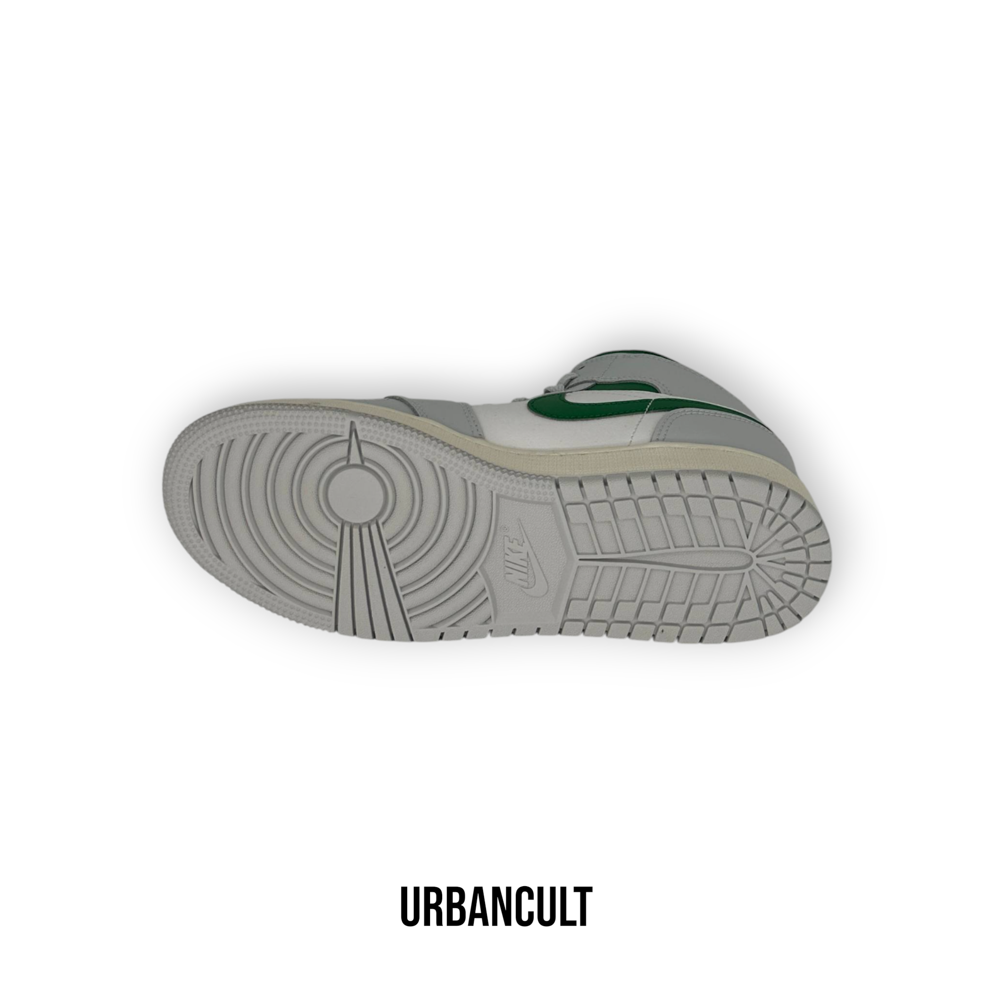 Jordan 1 Mid 'White Pure Platinum Pine Green' - Urban Cult