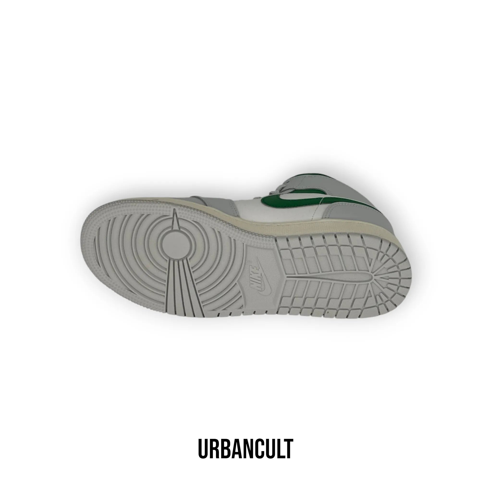 Jordan 1 Mid 'White Pure Platinum Pine Green' - Urban Cult