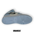 Jordan 1 Mid Ice Blue Black White - Azzurro Ghiaccio/Nero - Urban Cult
