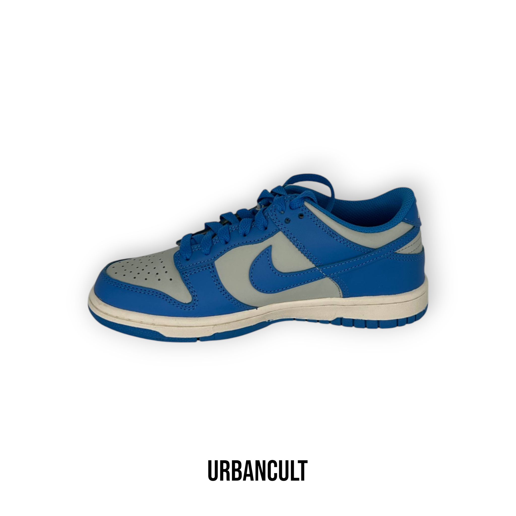 Nike Dunk Low GS 'Light Silver Sail Light Photo Blue' - Urban Cult