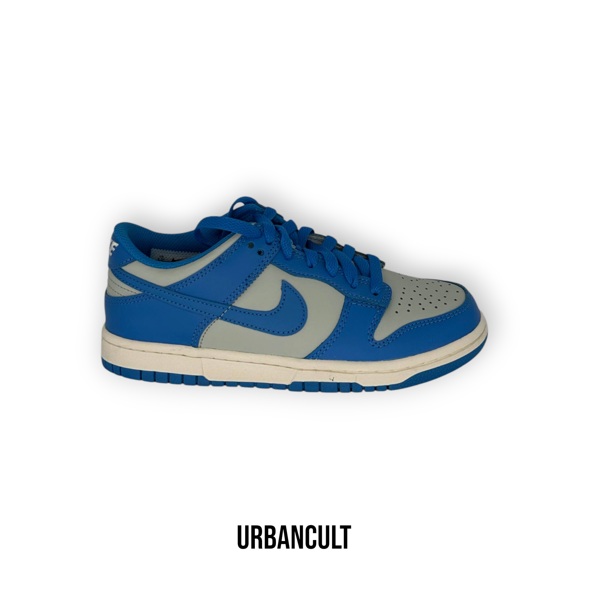 Nike Dunk Low GS 'Light Silver Sail Light Photo Blue' - Urban Cult