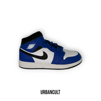 Jordan 1 Mid 'Black Game Royale Blue' - Urban Cult
