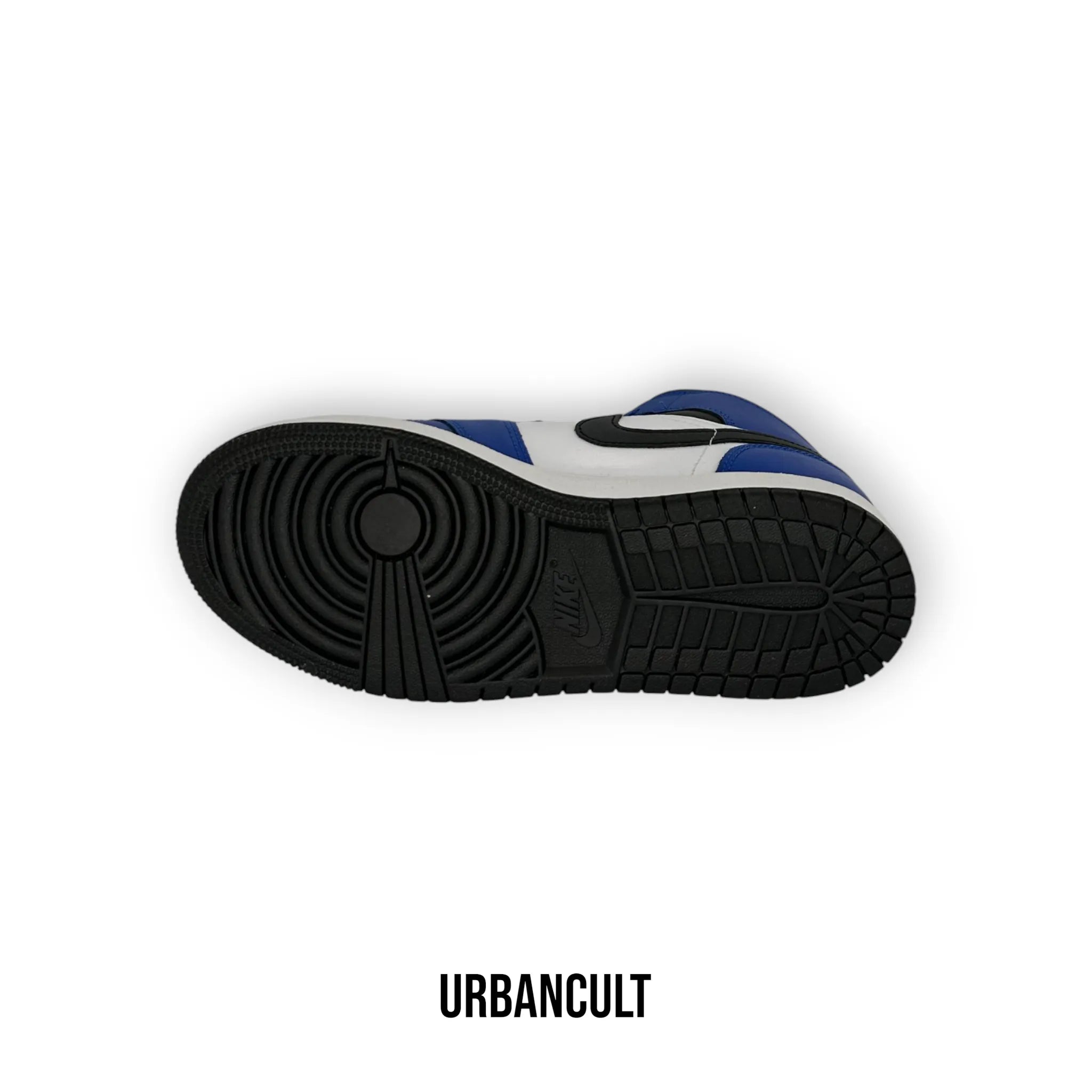 Jordan 1 Mid 'Black Game Royale Blue' - Urban Cult