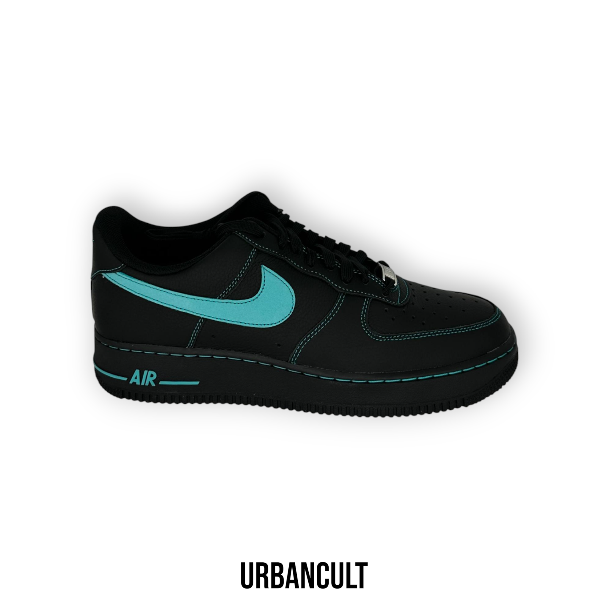 Nike Air Force 1 Low 'Un-Tiffany' - Black - Urban Cult