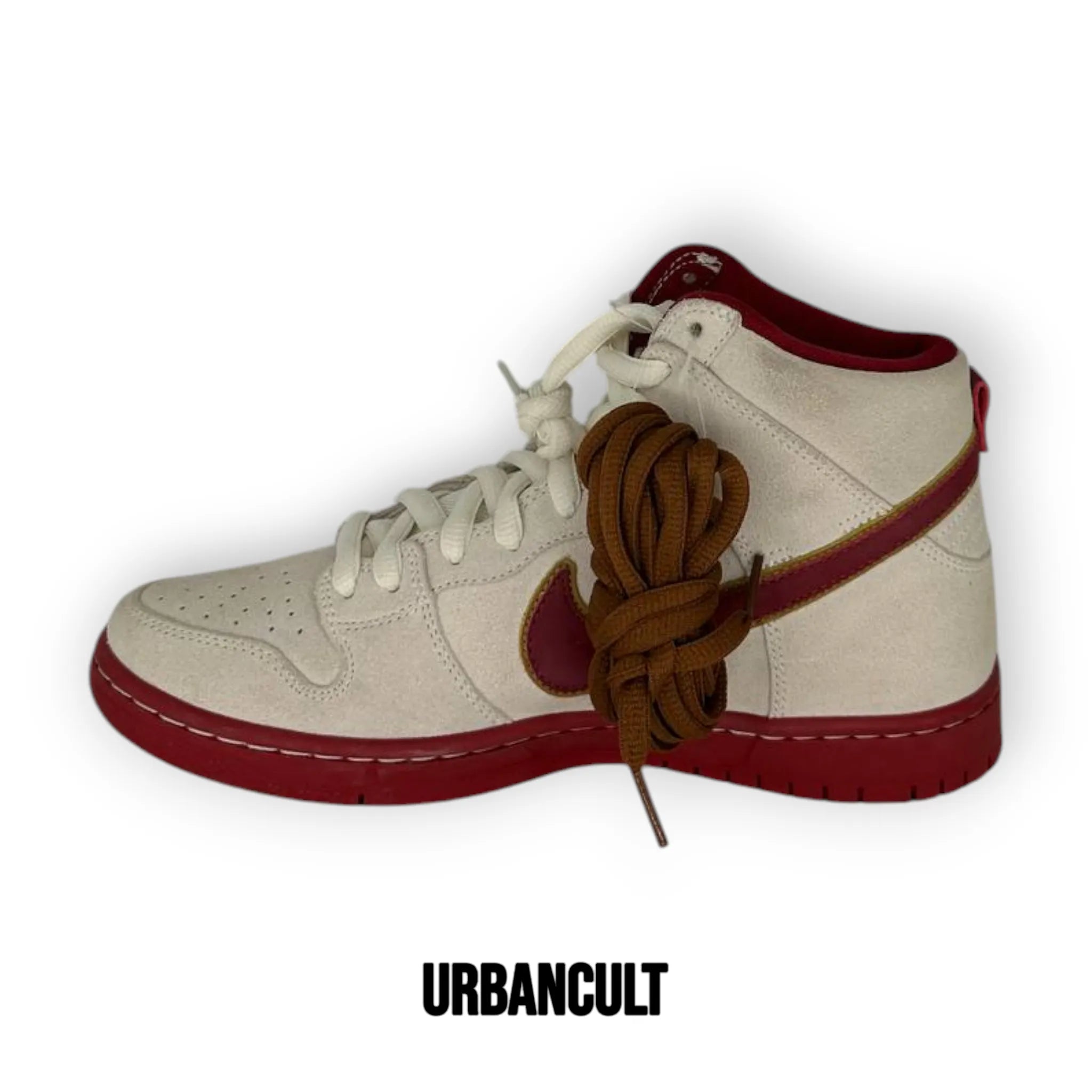 Nike SB Dunk High SAMPLE - Sail Bright Crimson - Urban Cult