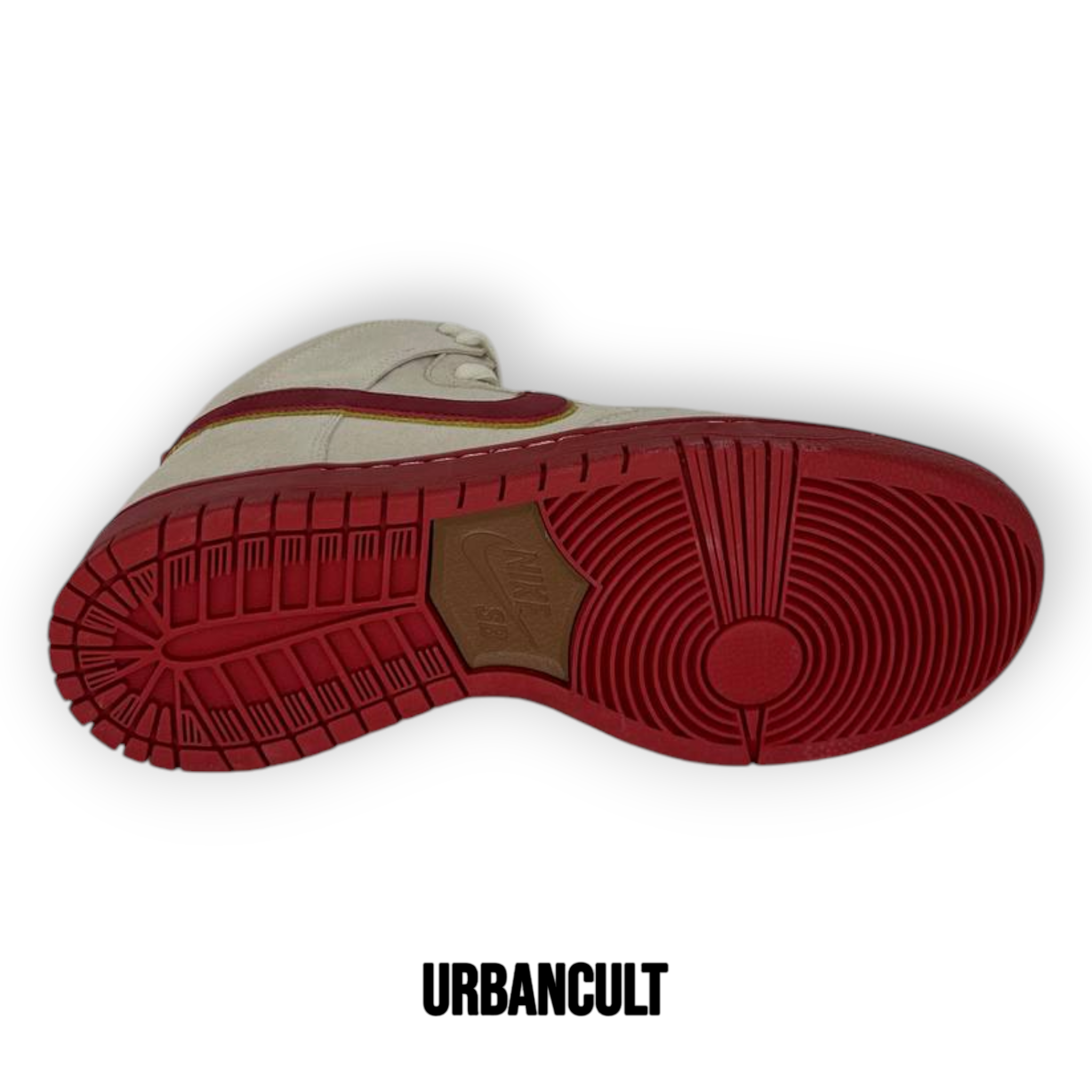 Nike SB Dunk High SAMPLE - Sail Bright Crimson - Urban Cult