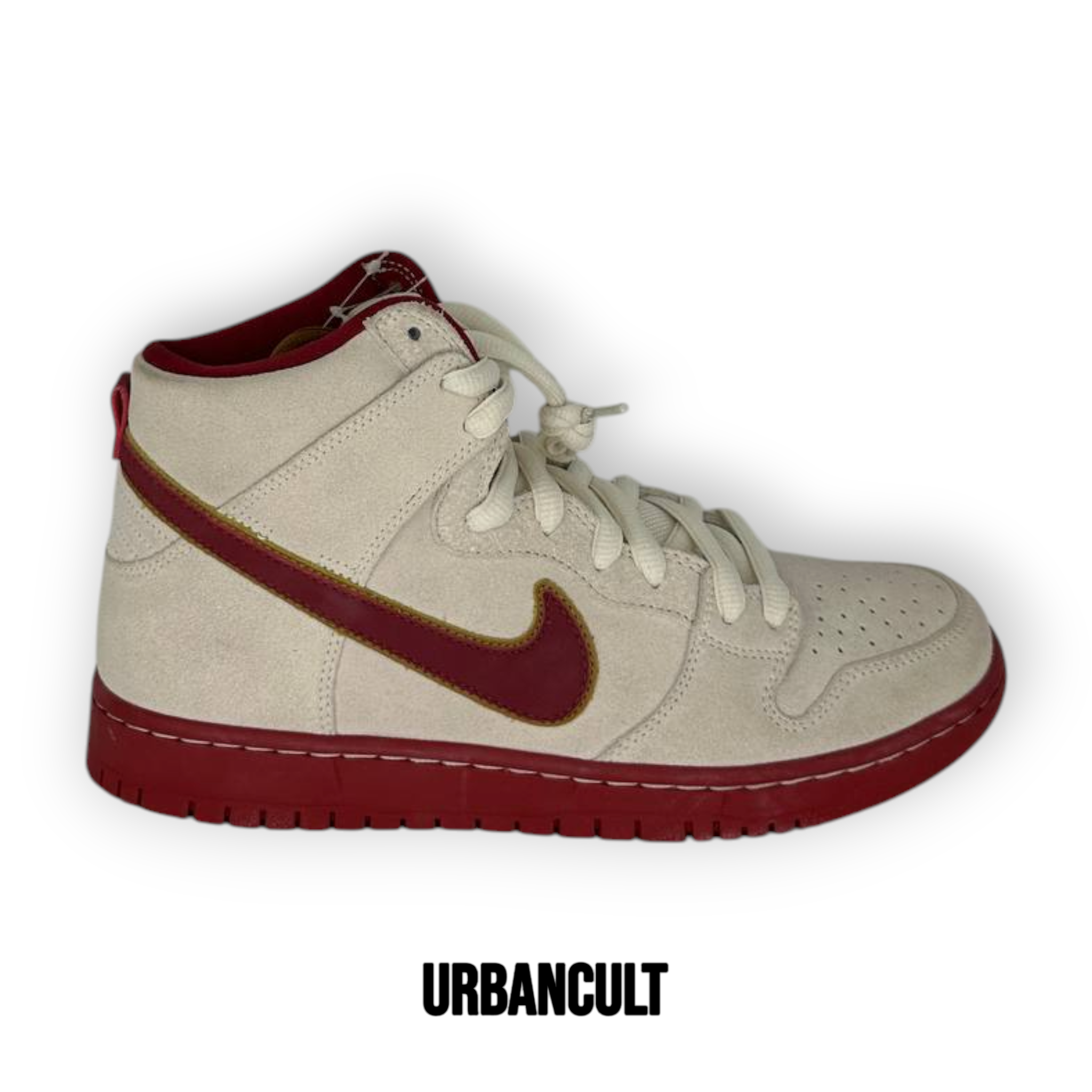 Nike SB Dunk High SAMPLE - Sail Bright Crimson - Urban Cult