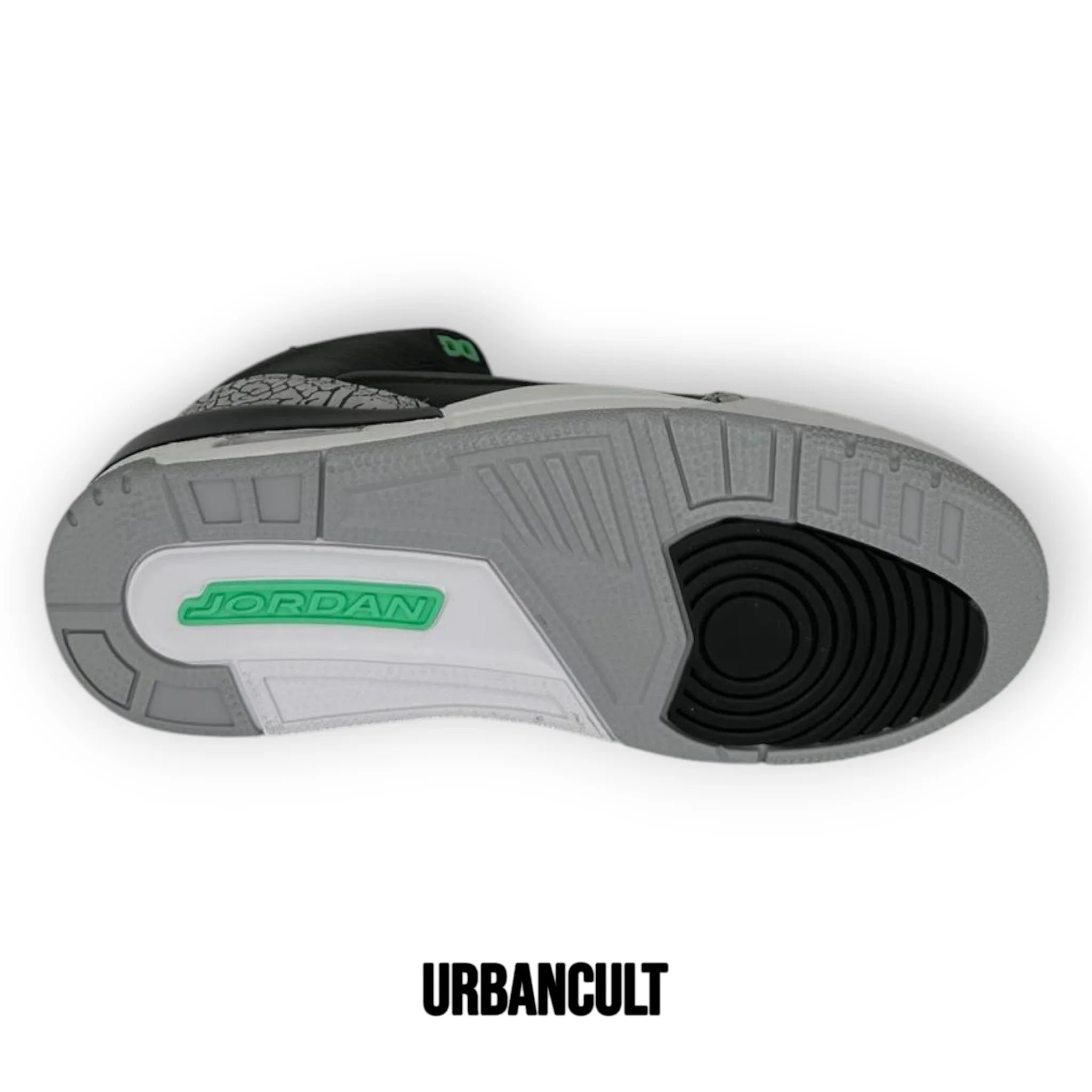 Nike Air Jordan 3 Retro Electric Green - Nero/Verde Fluo - Urban Cult