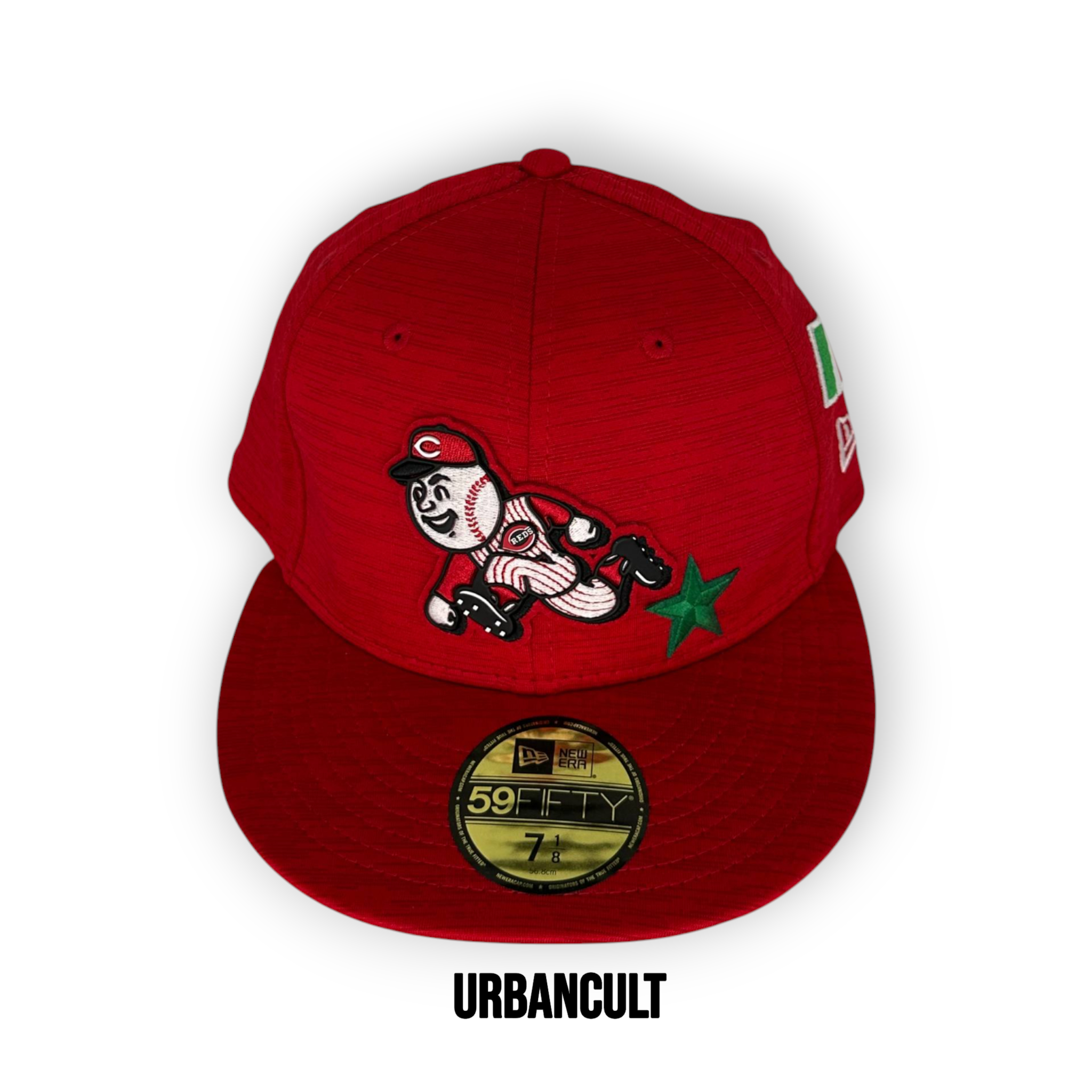 New Era Cincinnati Reds Custom - Rosso 7 1/8 - Urban Cult
