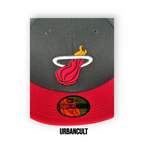 New Era Miami Heat Essential Custom - Nero/Rosso 7 1/8 - Urban Cult