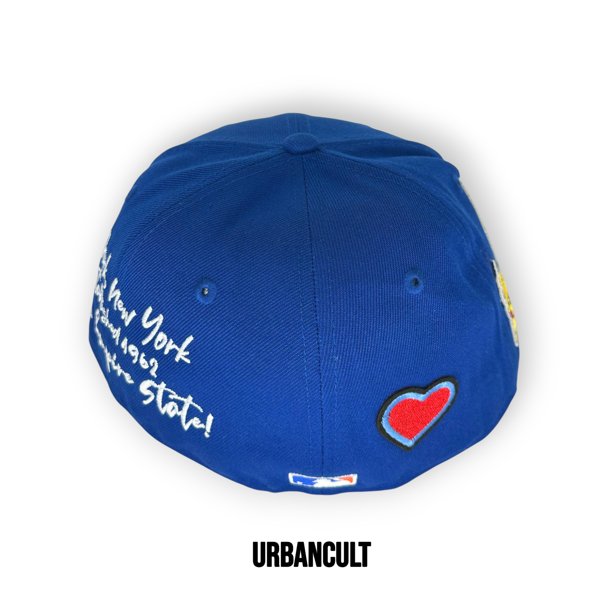 New Era Nets Team Verbiage Custom - Blu - Urban Cult
