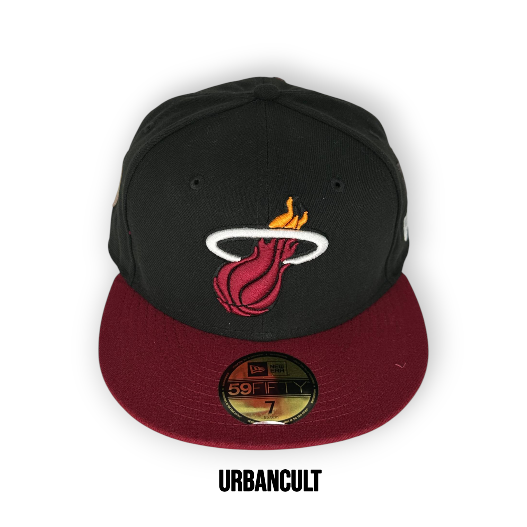 New Era Miami Heat Essential Custom - Nero/Rosso 7 - Urban Cult