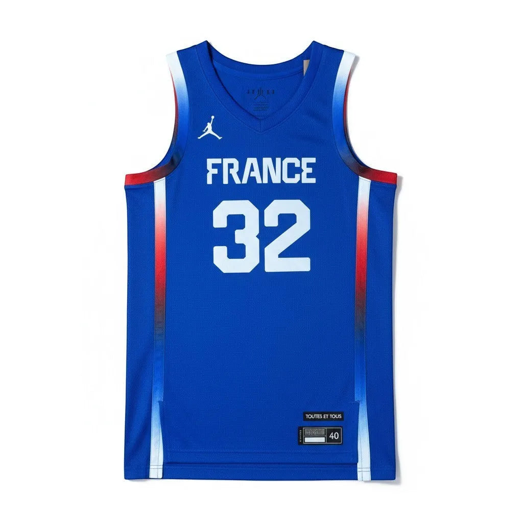 Jersey Basket Ufficiale Francia - Victor Wembanyama #5 - Urban Cult