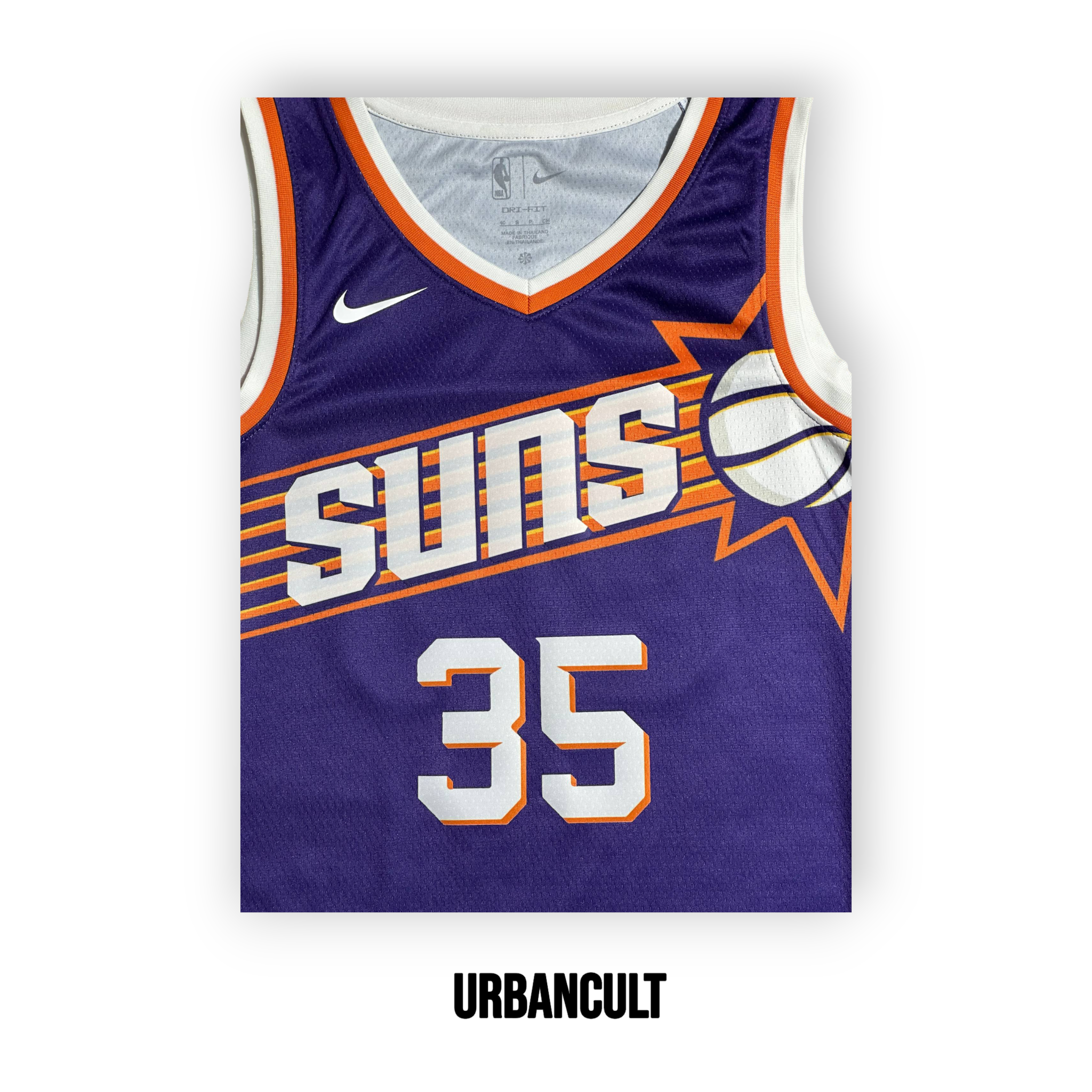 Jersey Basket Ufficiale Phoenix Suns - Kevin Durant #35 - Urban Cult