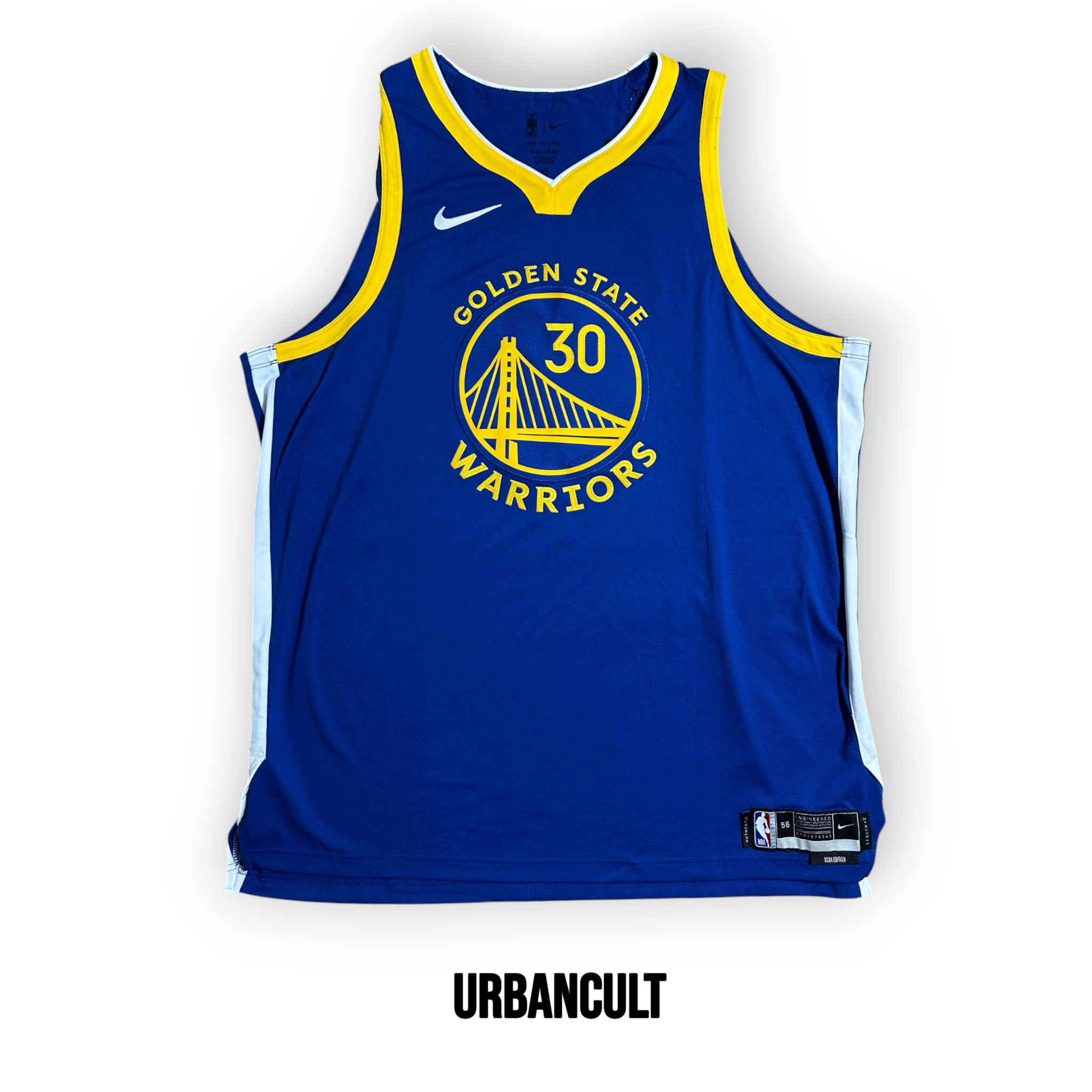 Jersey Basket Ufficiale Golden State Warriors - Stephen Curry #30 - Urban Cult