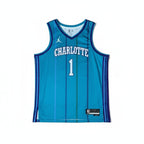 Jersey Ufficiale NBA Charlotte Hornets 2022/2023 LaMelo Ball 1 - Blu/verde - Urban Cult