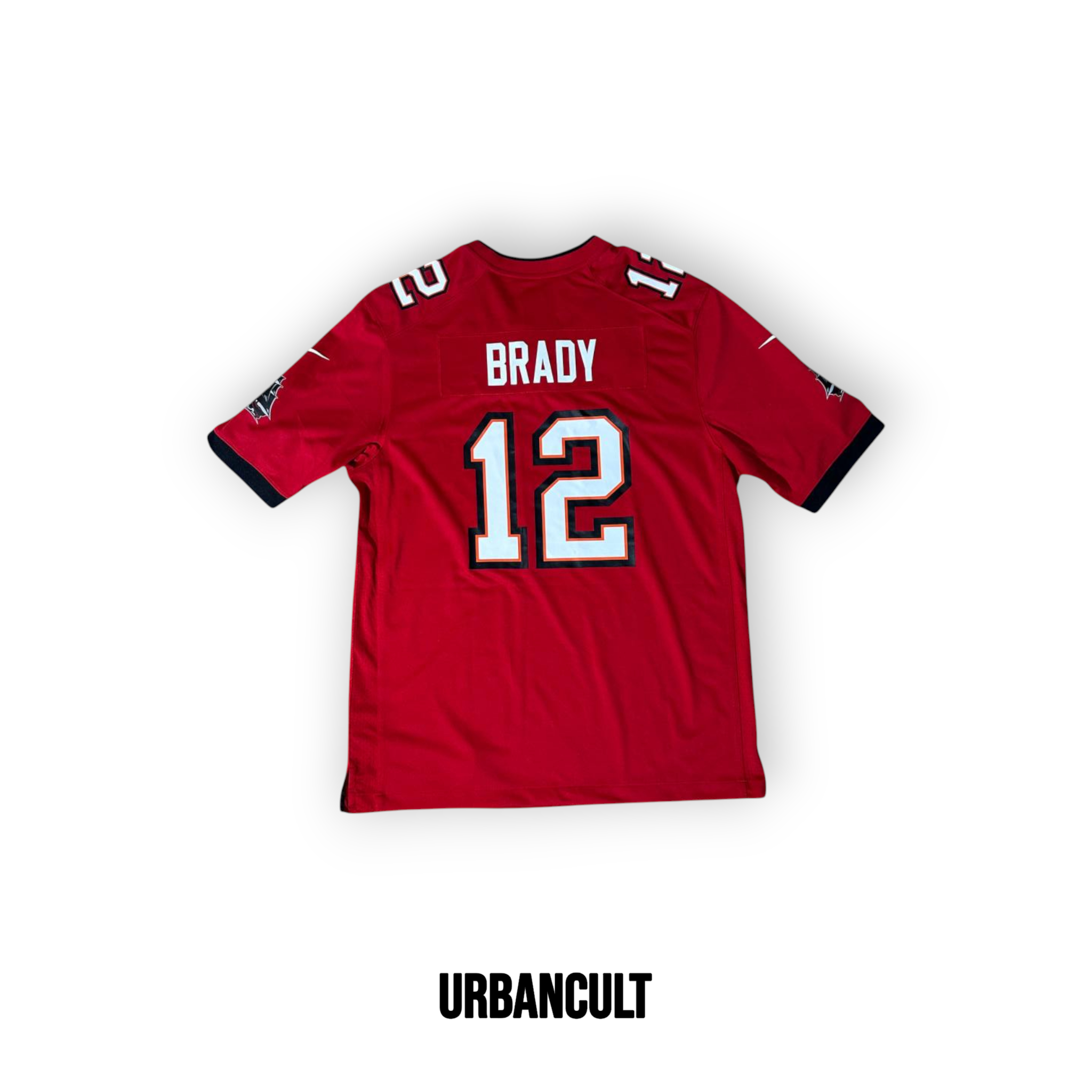 Maglia Ufficiale (Jersey) Home Tampa Bay Buccaneers NFL Tom Brady 12 - Rossa - Urban Cult