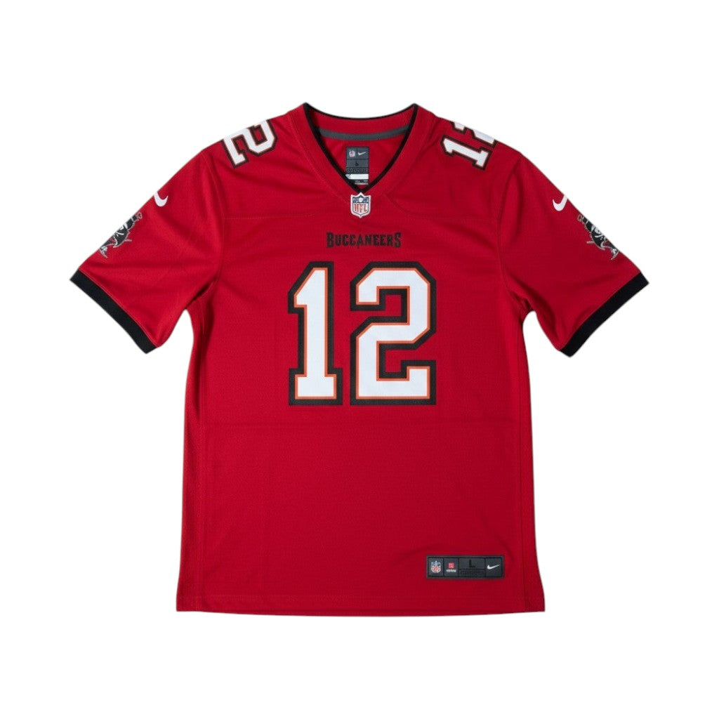 Maglia Ufficiale (Jersey) Home Tampa Bay Buccaneers NFL Tom Brady 12 - Rossa - Urban Cult