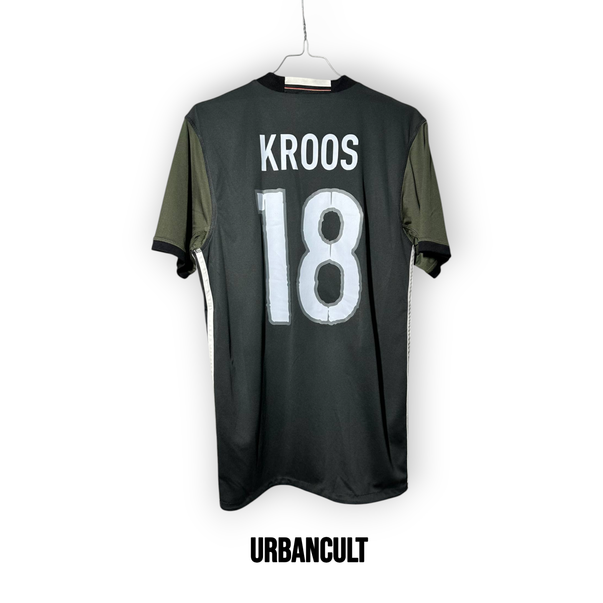 Maglia Germania Trasferta 2016/17 Toni Kroos 18 - Nera - Urban Cult