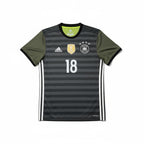 Maglia Germania Trasferta 2016/17 Toni Kroos 18 - Nera - Urban Cult