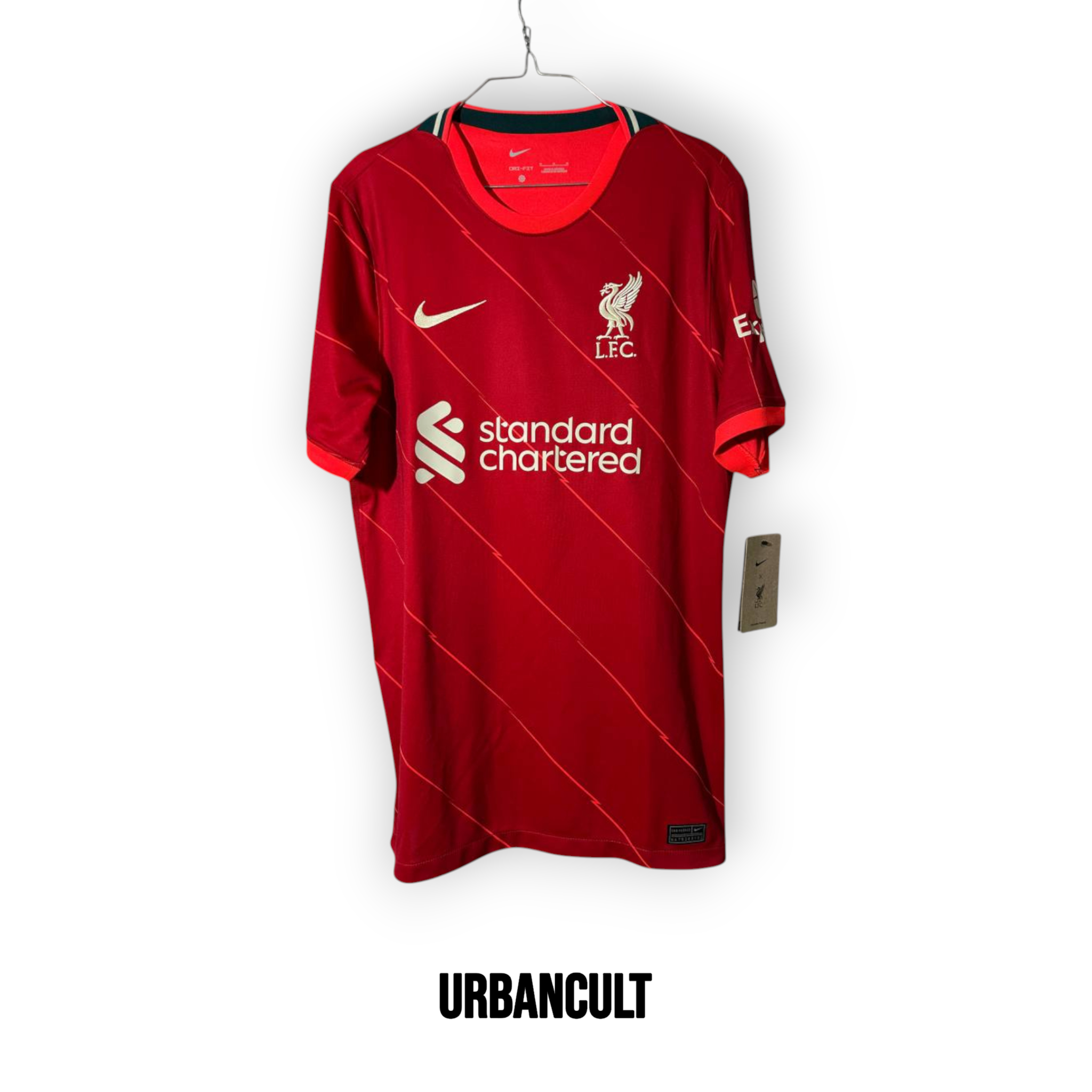 Maglia Ufficiale Home Liverpool FC 2021/2022 - Red - Urban Cult