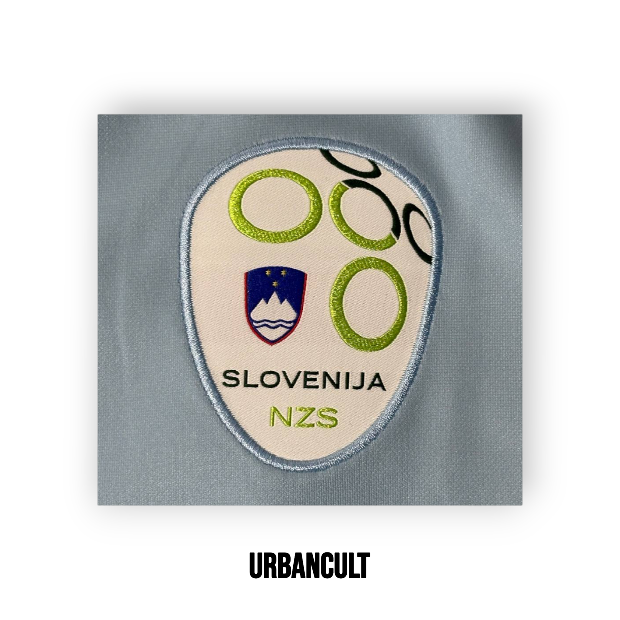 Maglia Ufficiale Home Nazionale Slovenia 2020/2021 - Bianca/Blu - Urban Cult